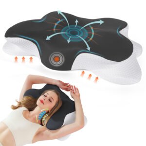 Nourideaux Ergonomic Neck Pillow Neck Pain Sleeping Pillow