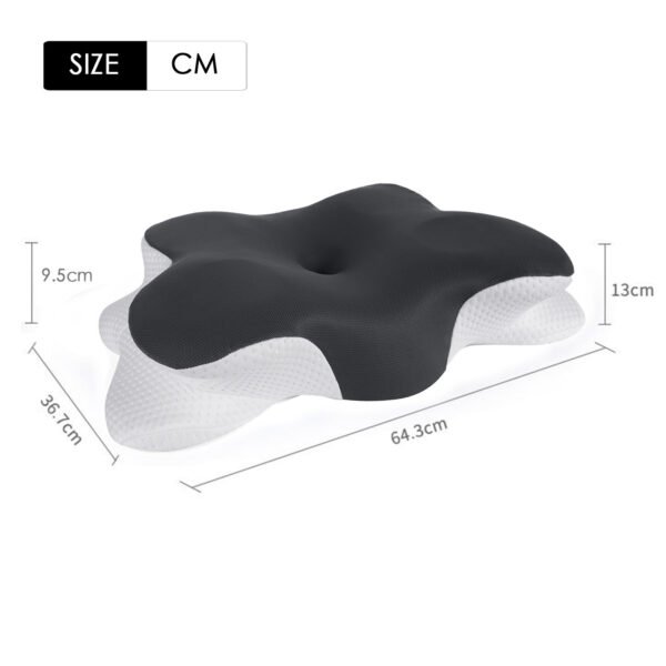 Nourideaux Ergonomic Neck Pillow Neck Pain Sleeping Pillow - Image 3